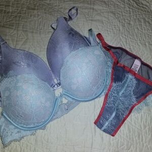 ❗Victoria's Secret Bra and Panty Bundle 34B/Small❗
